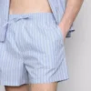 Gestreifte Schlafanzug-Shorts