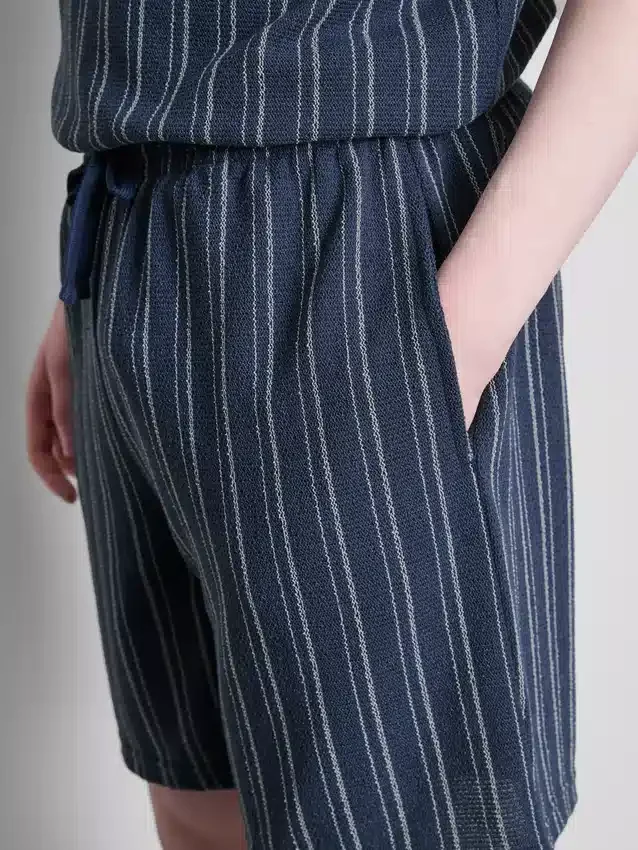 Gestreifte Schlafanzug-Shorts