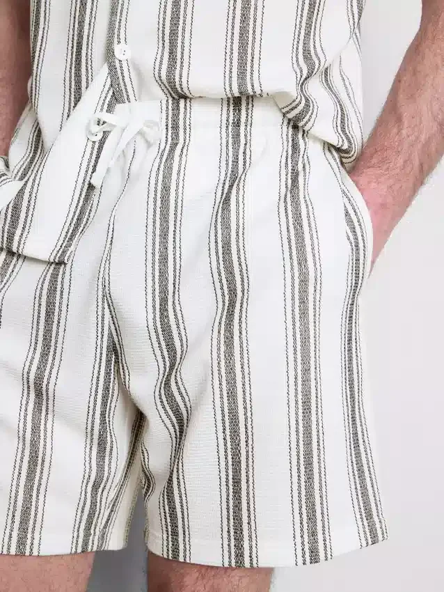 Gestreifte Schlafanzug-Shorts