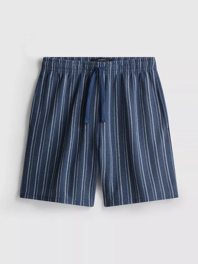 Gestreifte Schlafanzug-Shorts