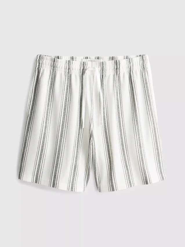 Gestreifte Schlafanzug-Shorts