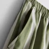 Gestreifte Shorts aus Baumwollpopeline