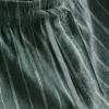 Gestreifte Shorts aus Leinenmischung