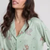 Gestreifter Boyfriend-Schlafanzug «Bambi» von Disney