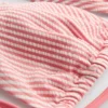 Gestreiftes Triangel-Bikini-Oberteil mit Seestern-Motiv