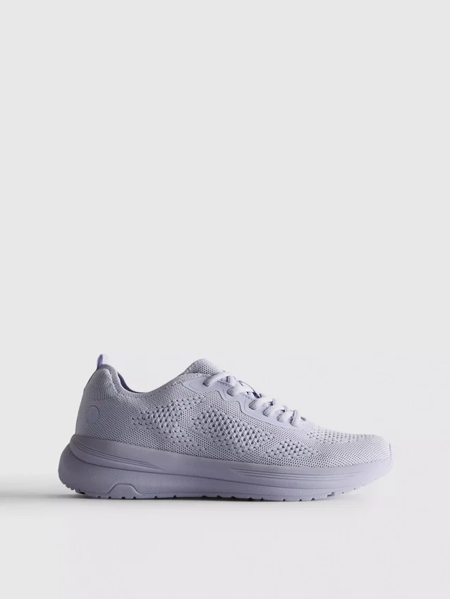Gestrickte Schnürsneaker