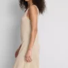 Gestricktes A-Linien-Minikleid