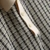 Gestricktes Polohemd mit Karomuster