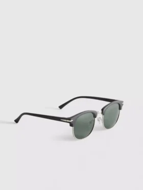 Getönte Clubmaster-Sonnenbrille