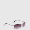 Getönte Wrap-Around-Sonnenbrille