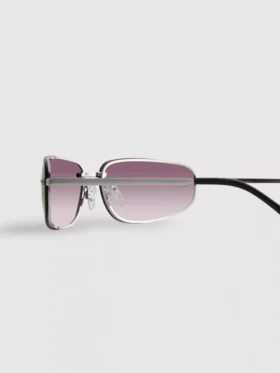 Getönte Wrap-Around-Sonnenbrille