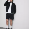 Gewaschene Shorts mit Gummizug