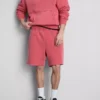 Gewaschene Shorts mit Gummizug