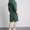 Gewaschene Shorts mit Gummizug