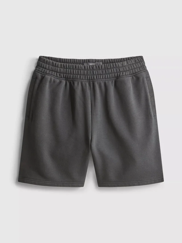 Gewaschene Shorts mit Gummizug