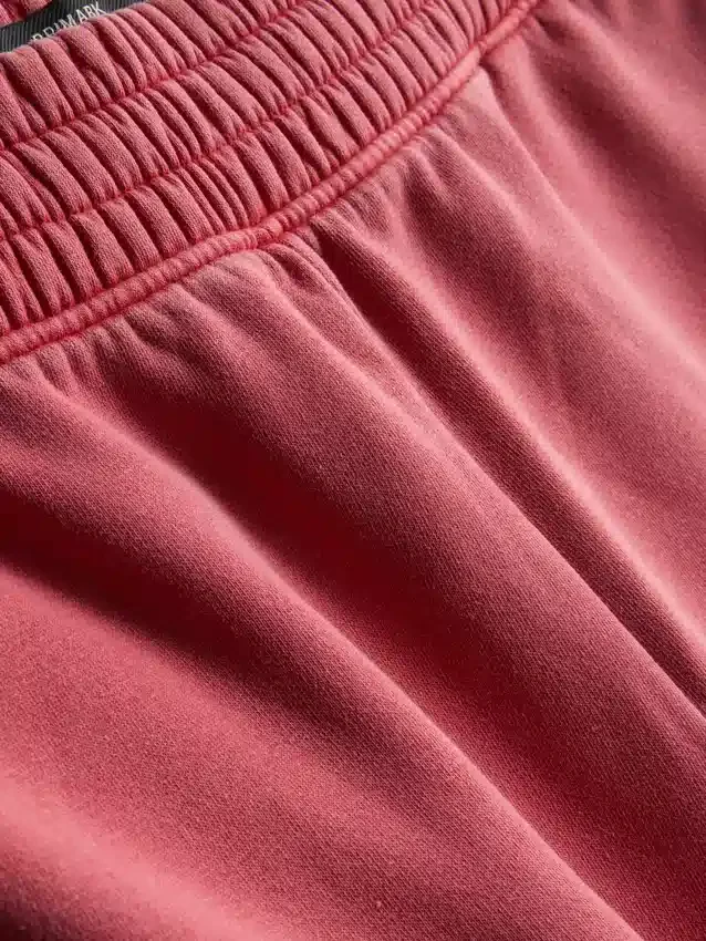 Gewaschene Shorts mit Gummizug