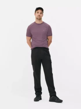 Gewebte Cargo-Jogginghose