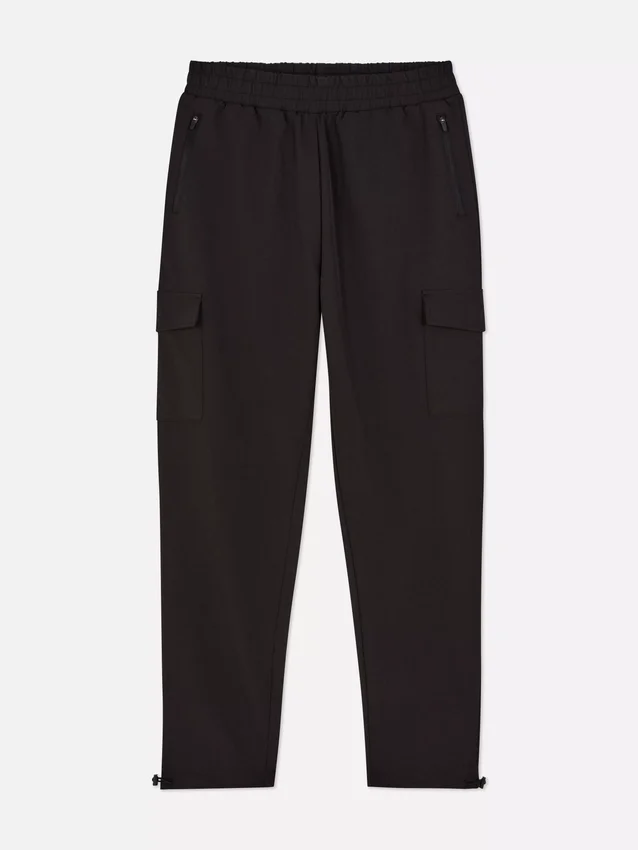 Gewebte Cargo-Jogginghose