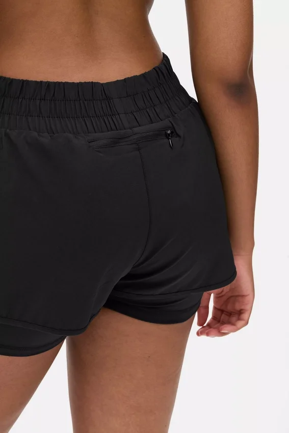 Gewebte Laufshorts