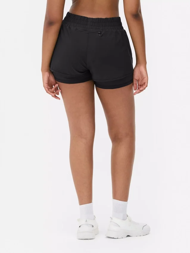 Gewebte Laufshorts