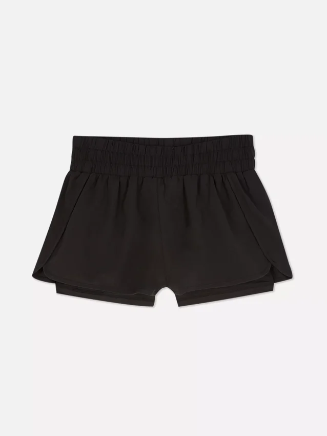 Gewebte Laufshorts