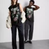 Ghost-T-Shirt mit kurzen Ärmeln