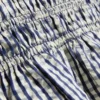 Gingham-Cami-Top mit gerafftem Peplum