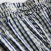 Gingham-Cami-Top mit gerafftem Peplum