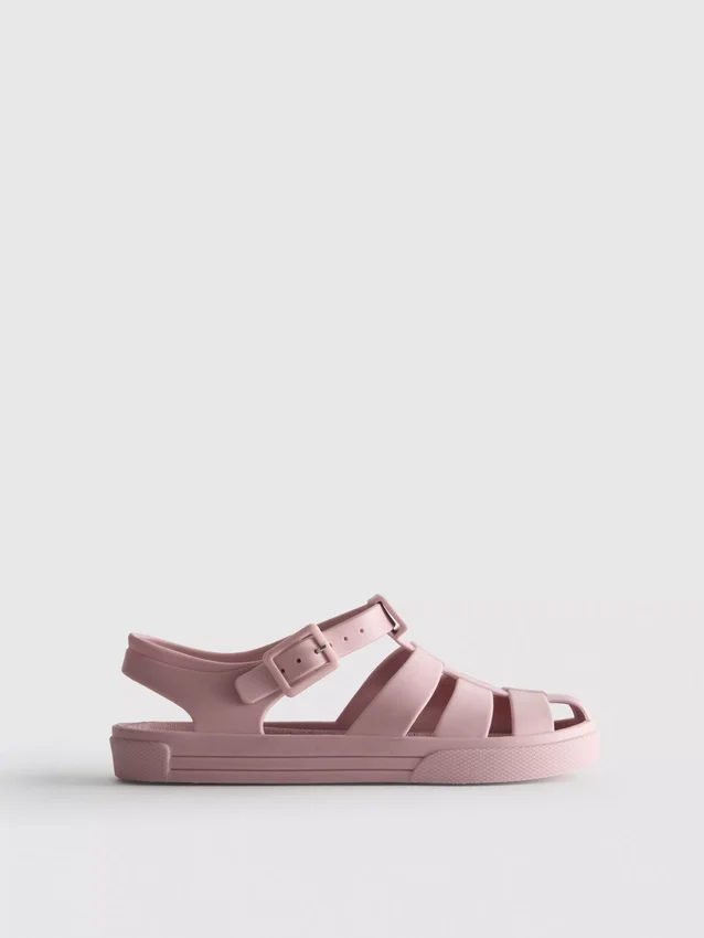 Gitter-Jelly-Sandalen