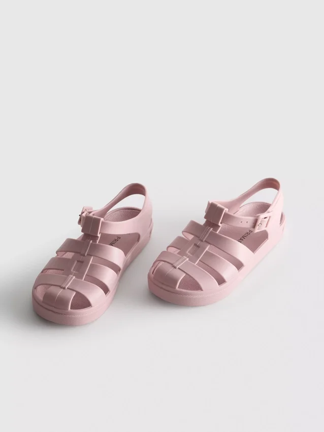 Gitter-Jelly-Sandalen