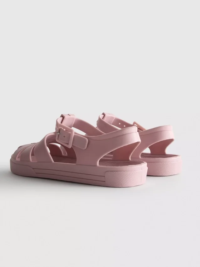 Gitter-Jelly-Sandalen