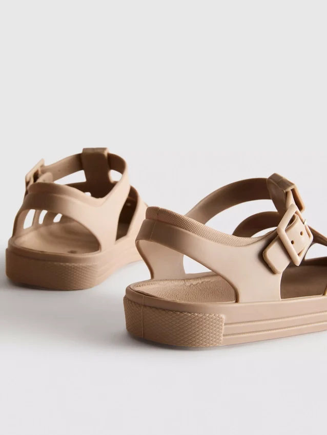 Gitter-Jelly-Sandalen