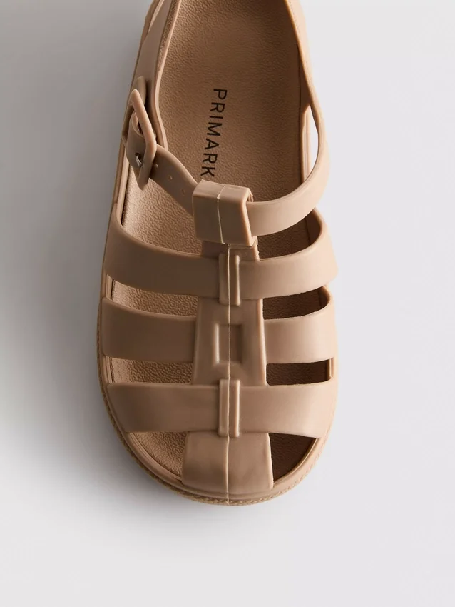 Gitter-Jelly-Sandalen