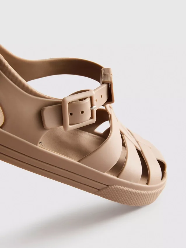 Gitter-Jelly-Sandalen