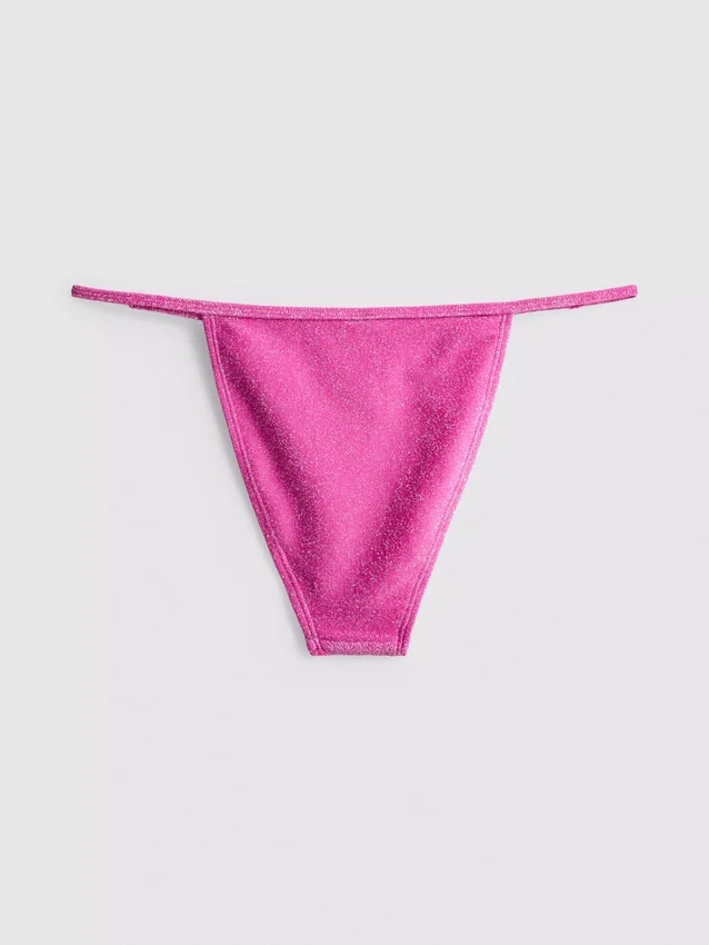 Glitzernder Bikini-Hösli