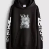 Gorillaz-Hoodie mit Grafikprint