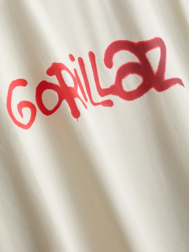 Gorillaz-Tanktop mit Grafikprint