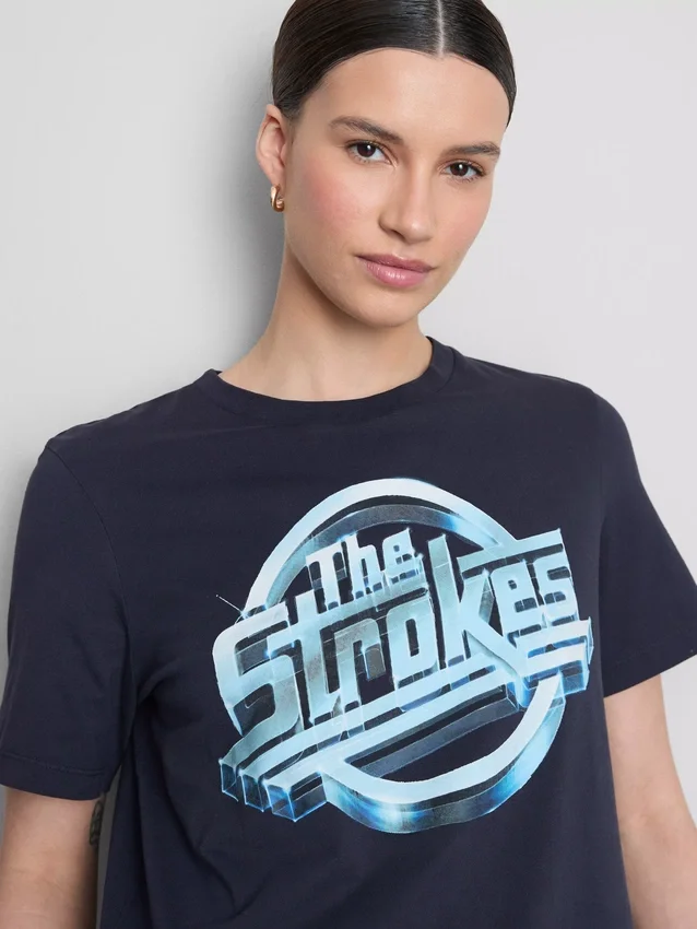 Grafik-T-Shirt von The Strokes