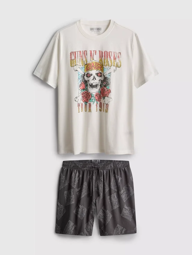 Guns N’ Roses Kurzschlafanzug-Set