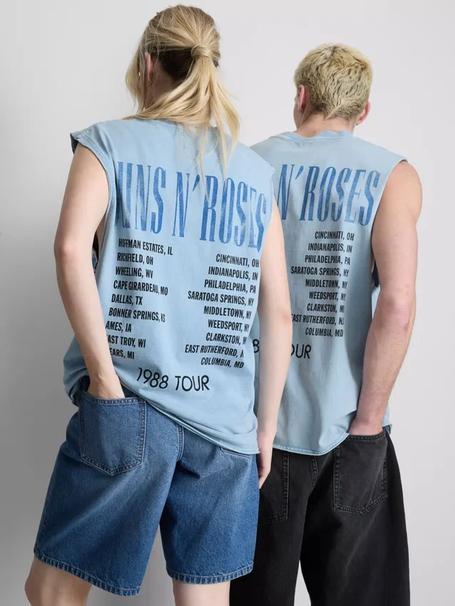 Guns N’ Roses-Tanktop mit Grafikprint
