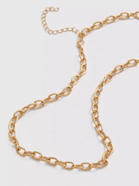 Halskette mit klobiger Kette