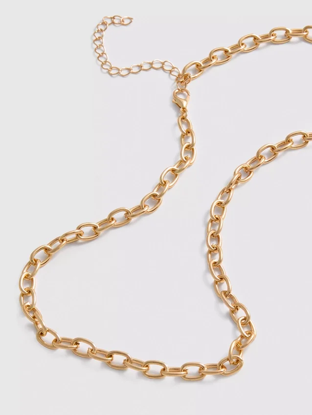 Halskette mit klobiger Kette