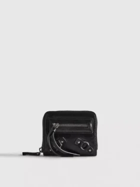 Handtasche mit Reissverschluss im Used-Look