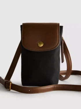 Handy-Tasche aus Kunstleder