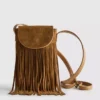 Handy-Tasche mit Fransen