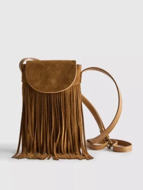 Handy-Tasche mit Fransen