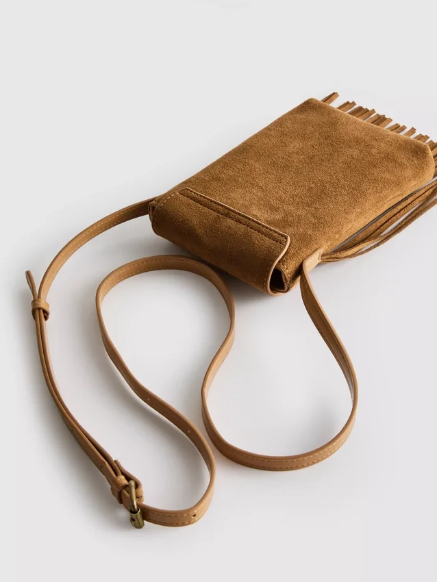 Handy-Tasche mit Fransen