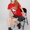 Hello Kitty Baumwoll-T-Shirt «Relaxed Strawberry»