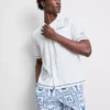 Hemd mit gesticktem Fischmotiv am Reverskragen