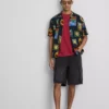 Hemd mit Reverskragen und Resort-Print